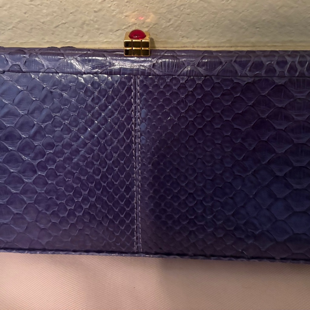 Sophie Habsburg Blue Clutch